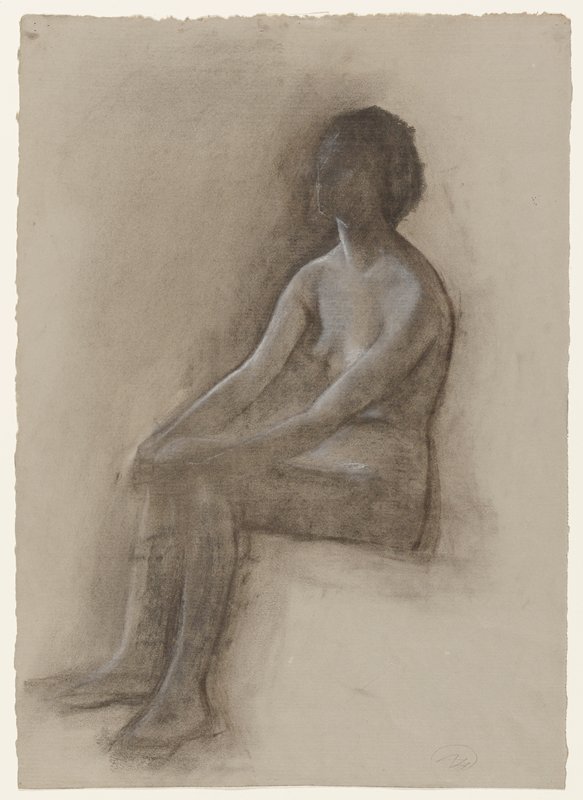 Seated Nude, Lennart Anderson, 20th century