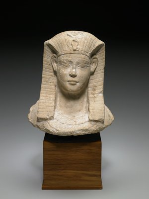 Head of a Young Pharoah (Sculptor's Model), 1st century BCE