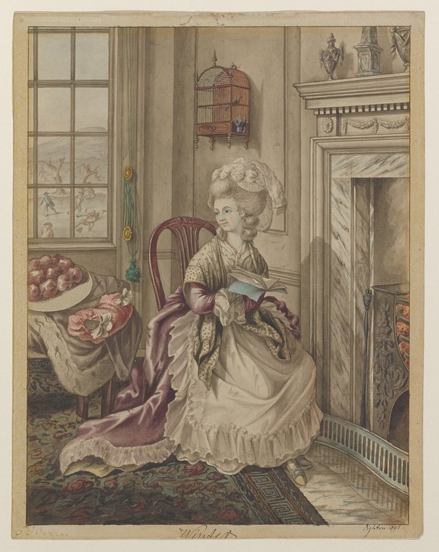 Winter, from a Series of the Four Seasons, Robert Dighton, late 18th century