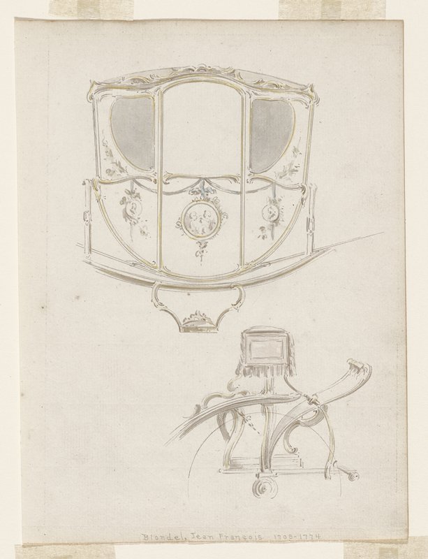 Carriage Design, Jacques François Blondel, 18th century