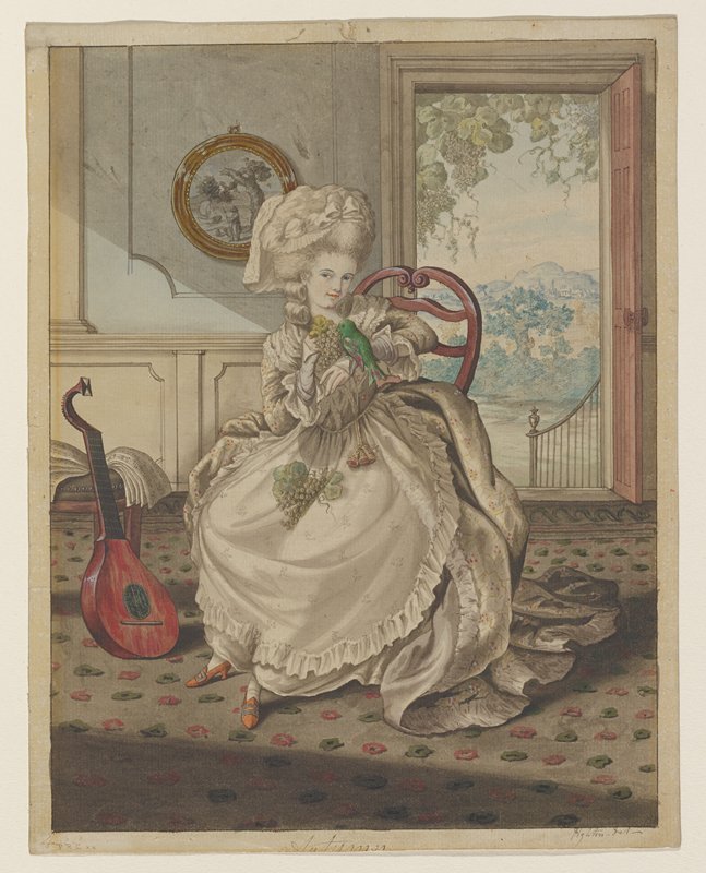 Autumn, from a Series of the Four Seasons, Robert Dighton, 18th century