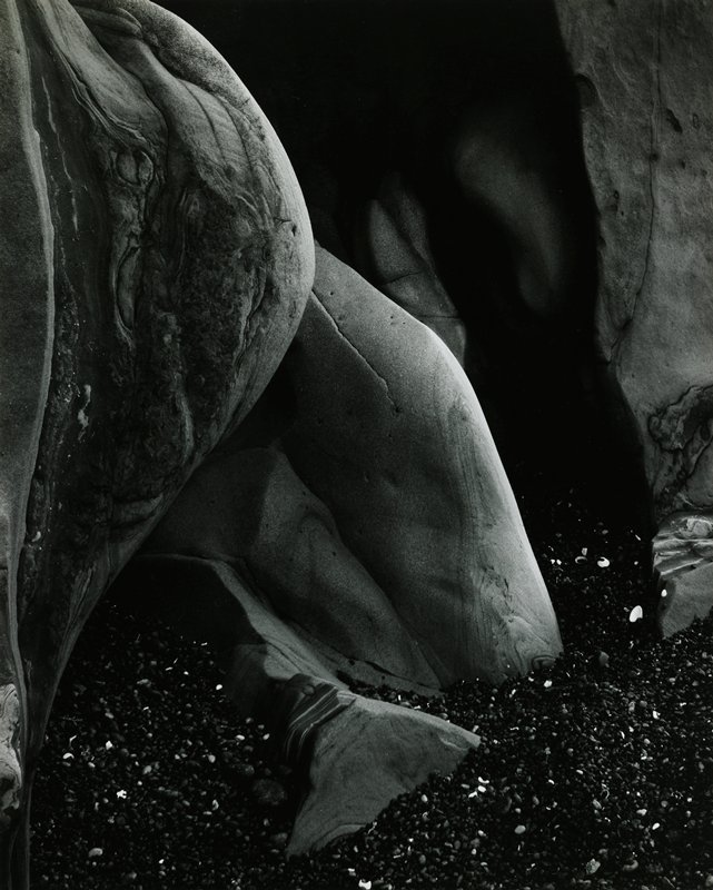 Eroded Rock, Point Lobos, Edward Weston, 1930