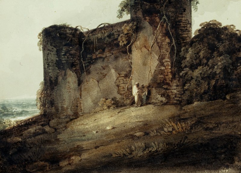 Landscape with Ruins, George Chinnery, 19th century