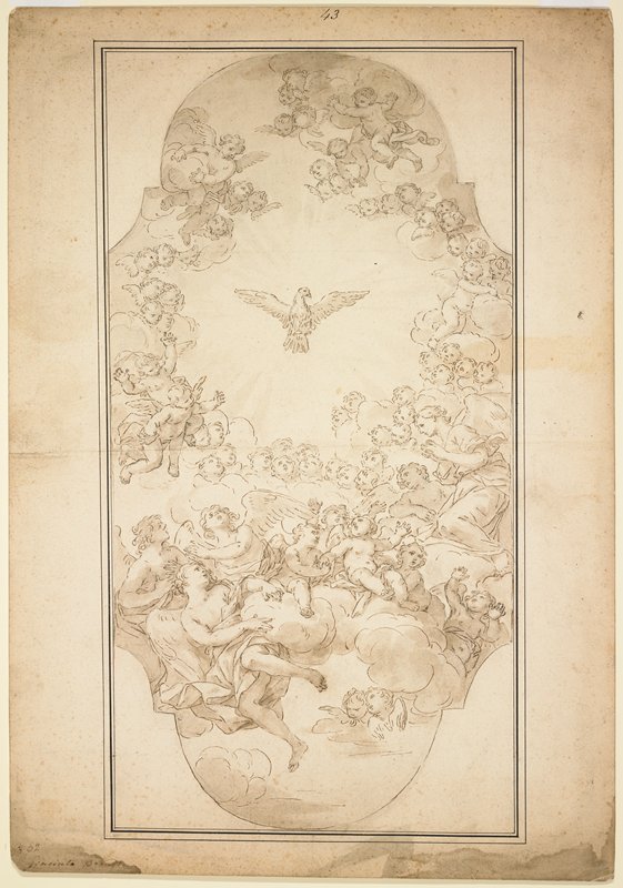 The Holy Ghost, Attributed to Giacinto Brandi, 1680s (?)