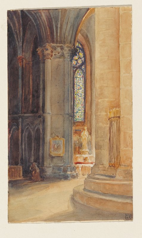 Cathedral Interior, Rhodes Robertson, July 1914