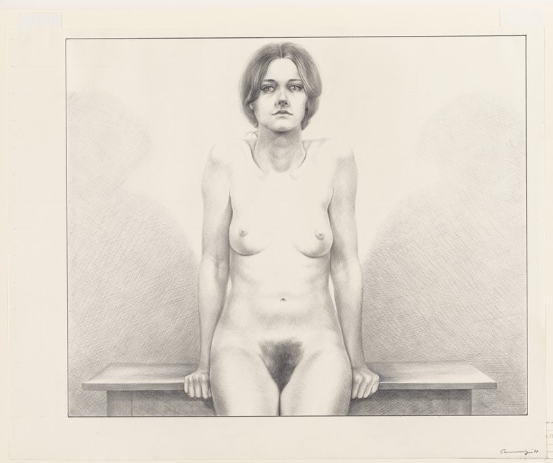 Nude, Douglas Cumming, 1971