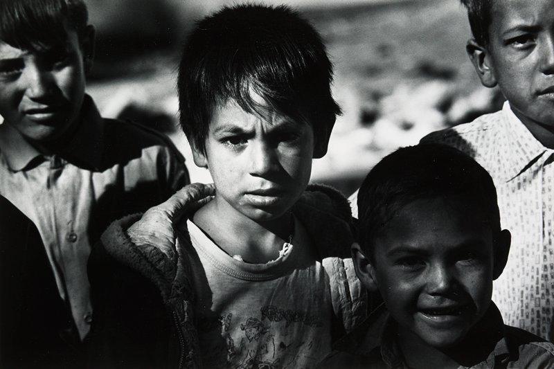 Untitled [four native american boys], Dave Heath, 1964
