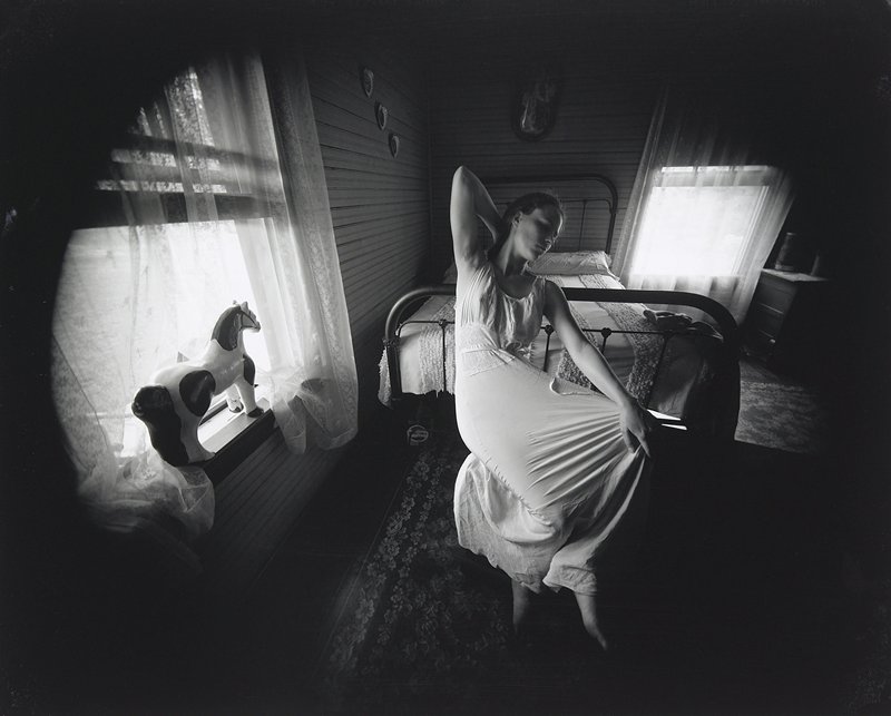 Edith, Danville, Virginia, Emmet Gowin, 1971