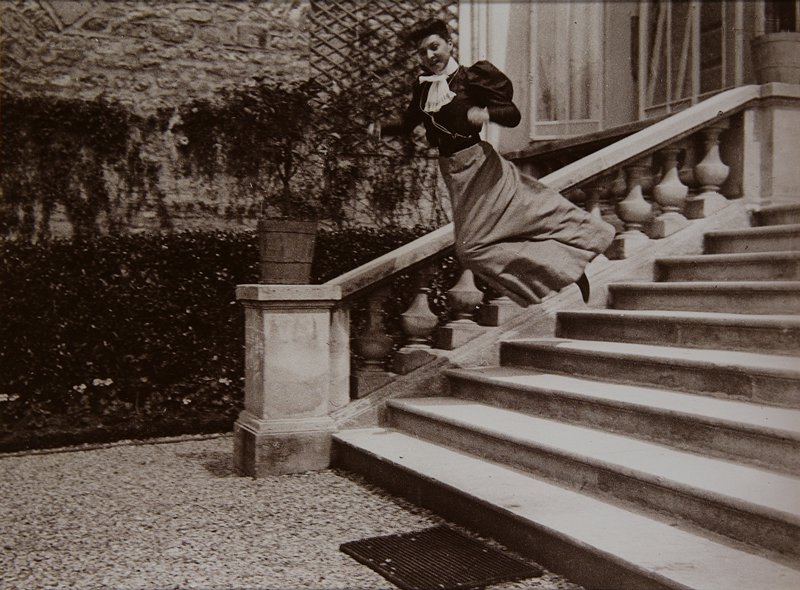 Cousin Bichonade in Flight, Jacques Henri Lartigue, 1905 (printed 1972)