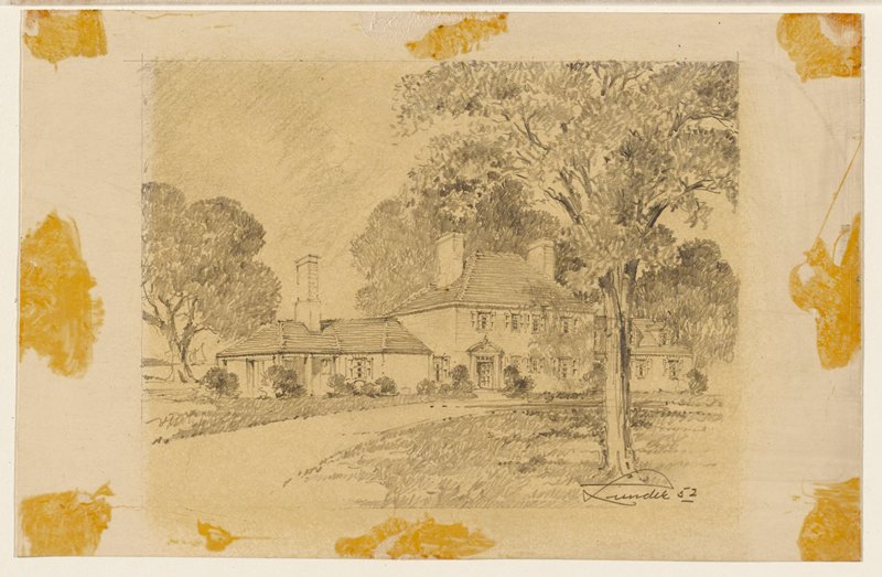 Bell House, 1952, Edwin H. Lundie, 1952