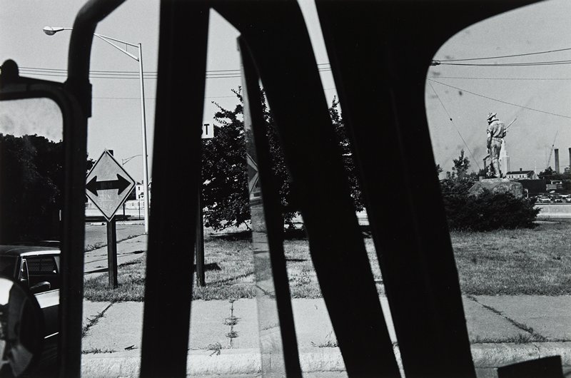 Statue, New Jersey, Lee Friedlander, 1971 (printed 1973)