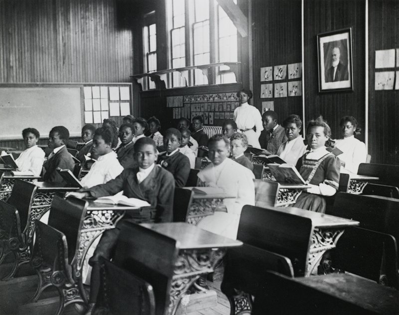 Whittier Preparatory School, Phoebus, Virginia, James Van Der Zee, 1907 (printed 1974)