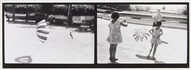 Parachute, Barcelona, Eve Sonneman, 1970