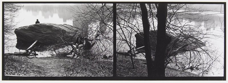 Central Park Rock, New York, Eve Sonneman, 1971