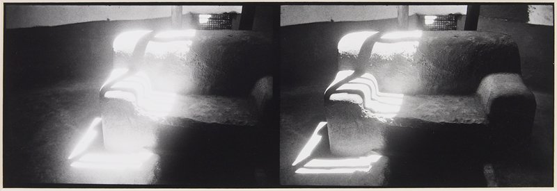 Kiva Seat, Aztec, New Mexico, Eve Sonneman, 1974