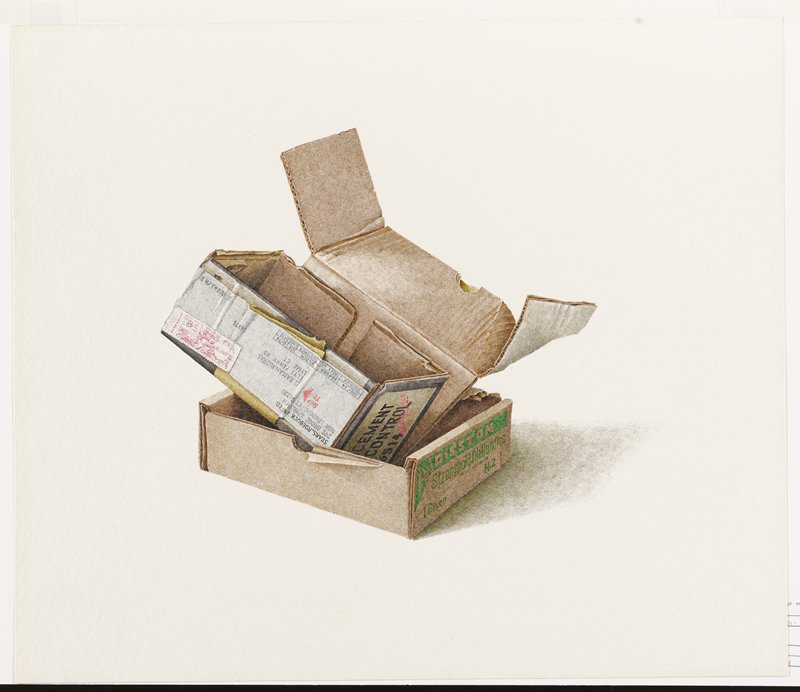 Two Stacked Cartons, Dalia Ramanauskas, 1974