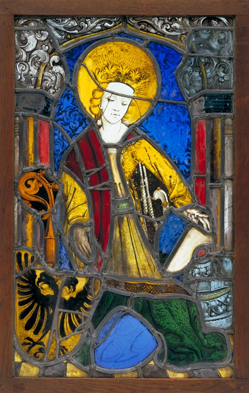 Stained glass window, 16th century