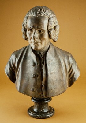 Portrait of Jean-Jacques Rousseau, After a model by Jean-Antoine Houdon, late 18th century, after model of 1778
