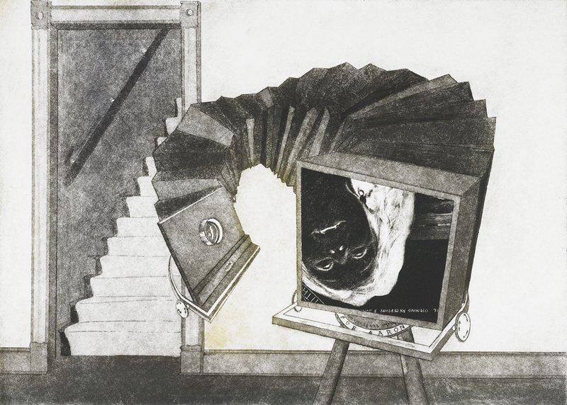 Orbiting Into Space, Keith A. Smith, 1976