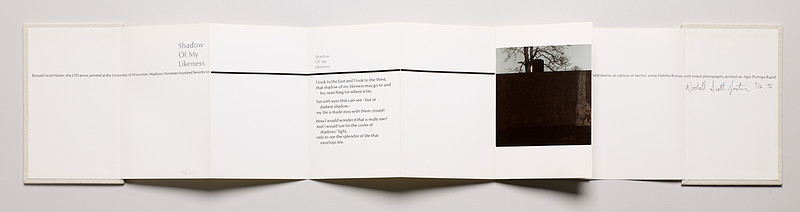 Shadow of My Likeness, Donald Scott Harter, 1976