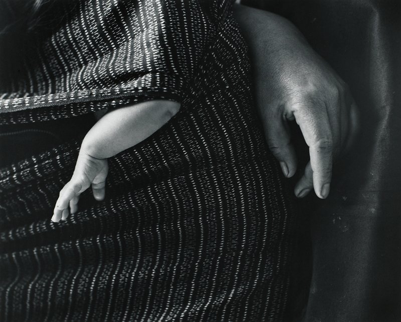 Mother, Baby's Hand, Mexico, Jerome Liebling, 1974