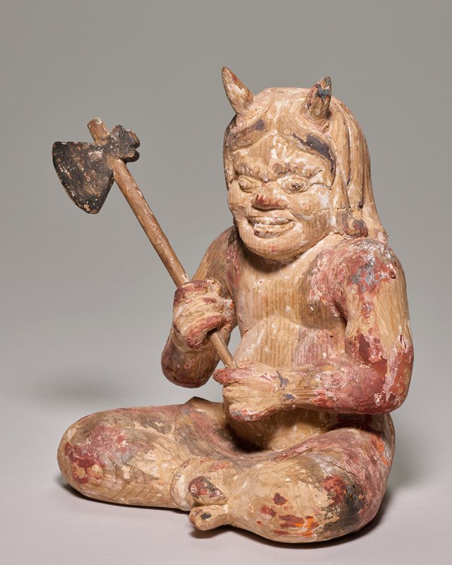(Oni with hatchet), 16th–17th century