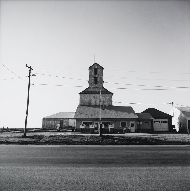 Grain Elevator, US 56, Central Kansas, Frank W. Gohlke, 1973