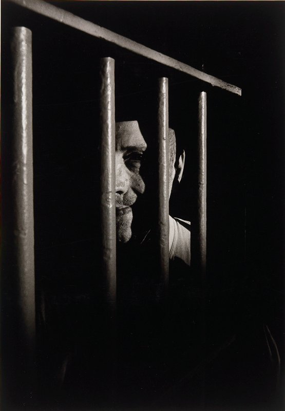 John-John Koersohn, Who Killed His Family in 1948, In His Cell, State Asylum, Chester, Illinois, Joel Snyder, 1974