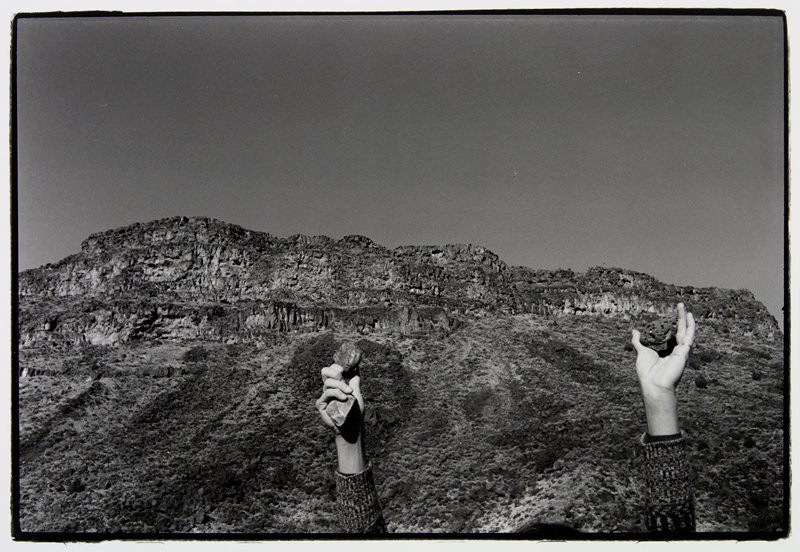 Laurie with Rocks, Larry W. Schwarm, 1974