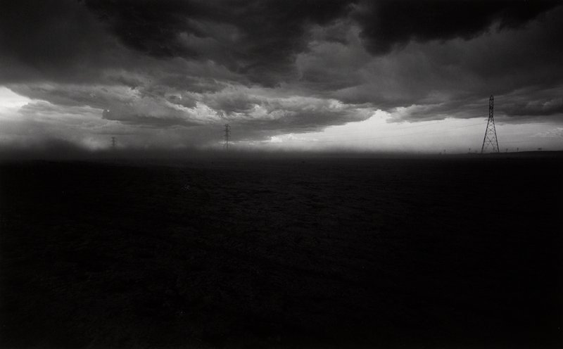 Dust and Rain Storm, Denver, Colorado, Lawrence McFarland, 1976