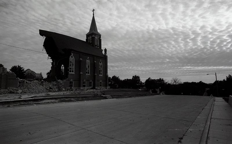 Church on Hill, Marysville, Kansas, Lawrence McFarland, 1976