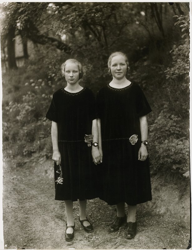 Farm Girls, Westerwald, Август Зандер, 1928