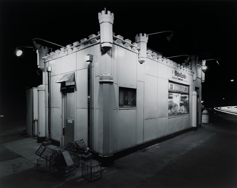 White Castle, Route No.1, Rahway, New Jersey, George A. Tice, 1973