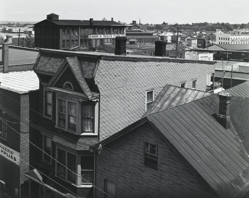 Rooftops, Paterson, New Jersey, George A. Tice, 1969