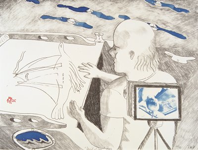 David at Sea, Robert W. Fichter, 1977