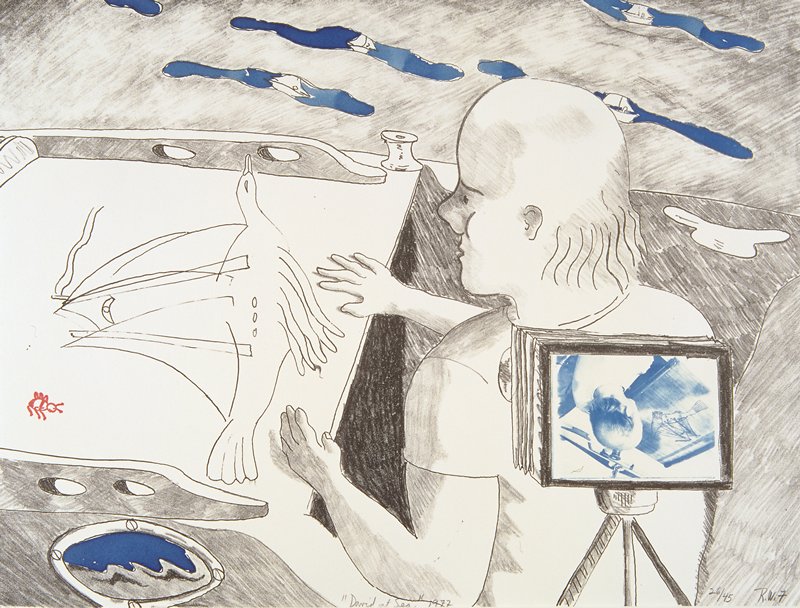 David at Sea, Robert W. Fichter, 1977