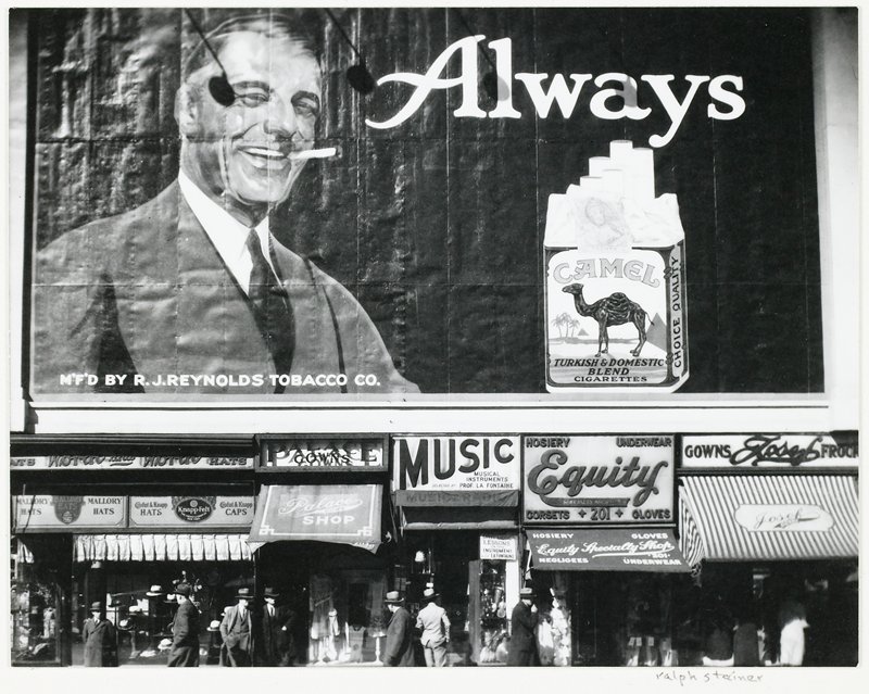Always - Camel Cigarettes, Ralph Steiner