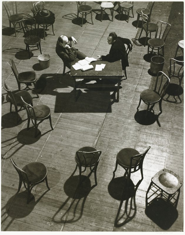 After the Rehearsal, Ralph Steiner, 1936 (printed 1977)