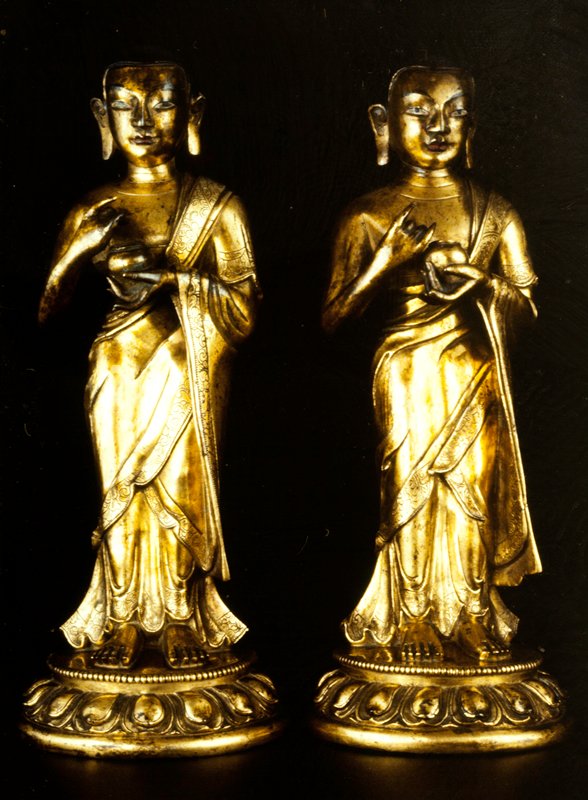 Lohan, one of a pair, 18th century