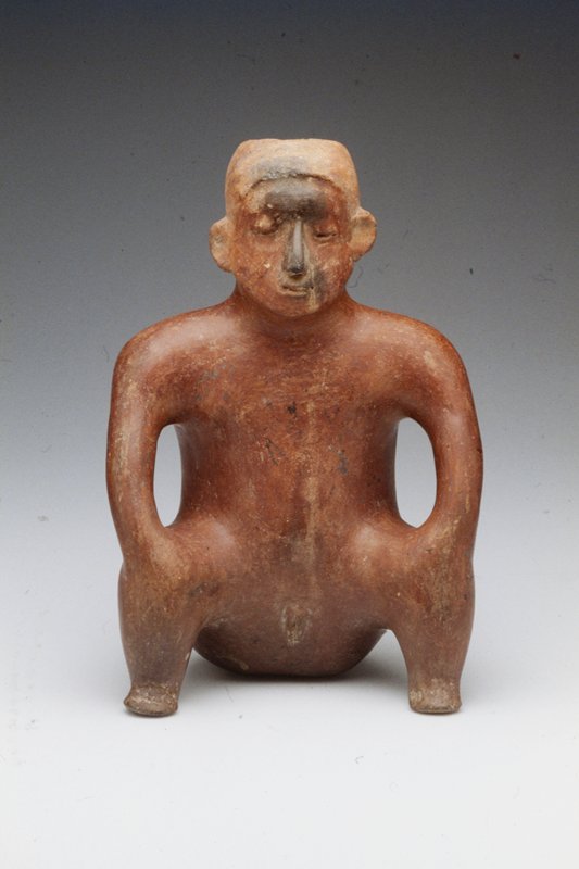 Seated female figure, 200–700