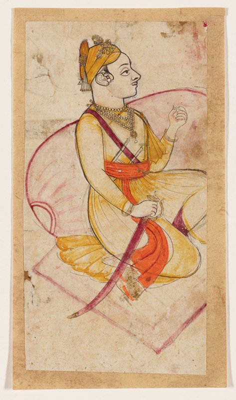 Portrait of a Seated Raja, c. 1720