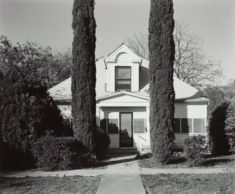 House and Cypress Trees, Hillsboro, Texas, Frank W. Gohlke, 1978