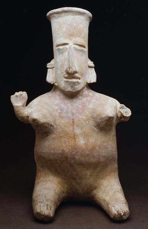Seated Female Figure, 3rd-7th century