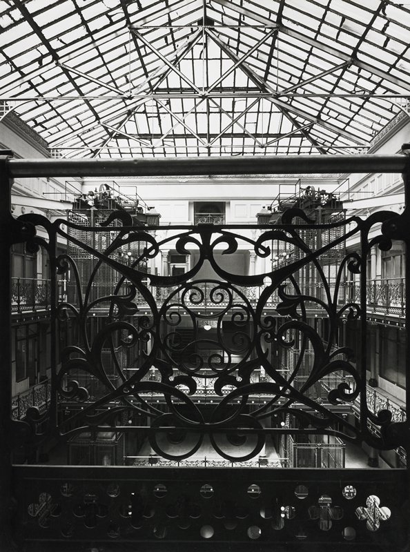 Central Court and Sky Light, attributed to Robert Gene Wilcox, 20th century