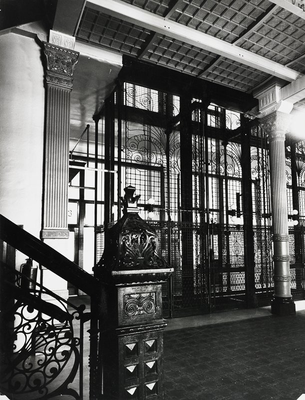 Elevator Doors, attributed to Robert Gene Wilcox, 20th century