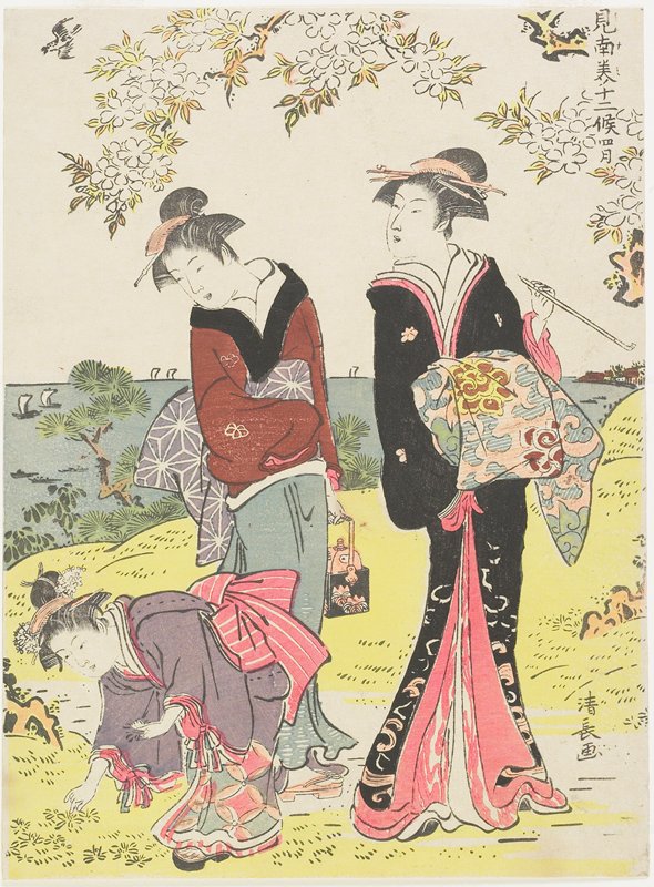 Fourth Month, Torii Kiyonaga, c. 1783