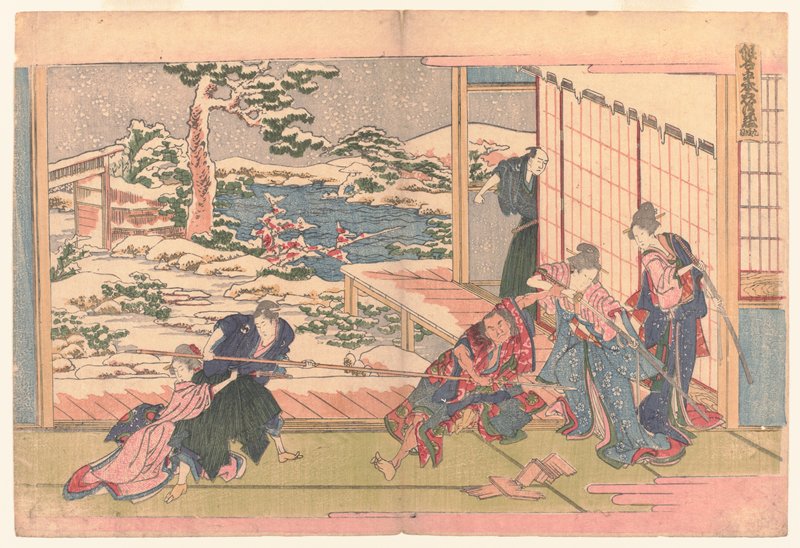 Act IX by Katsushika Hokusai
