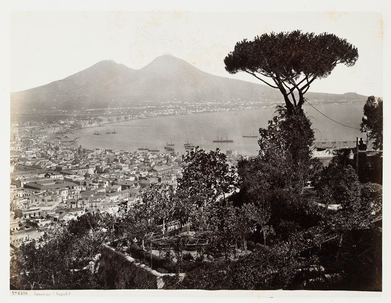 Panorama, Napoli, Giorgio Sommer, 19th-20th century