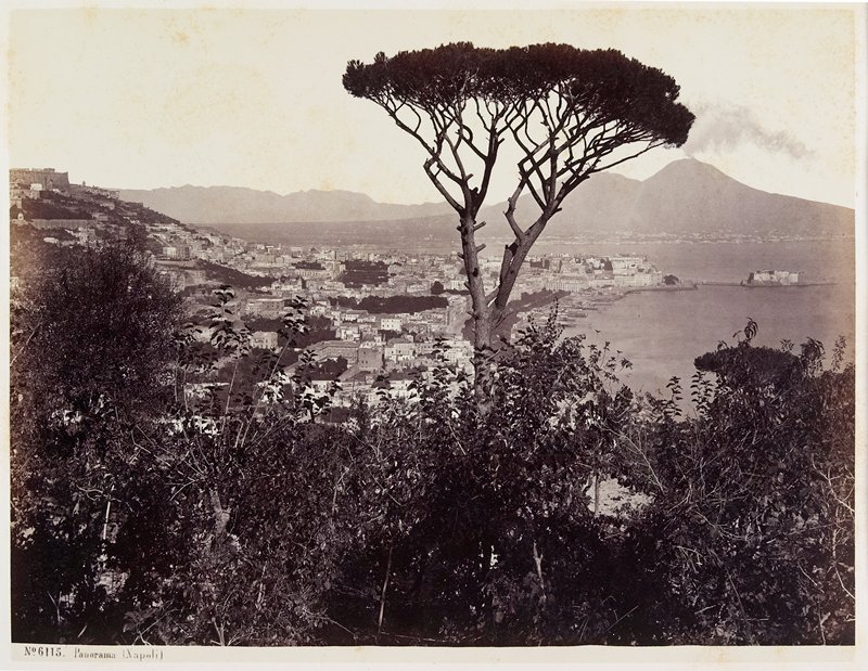 Panorama, Napoli, Giorgio Sommer, 19th-20th century