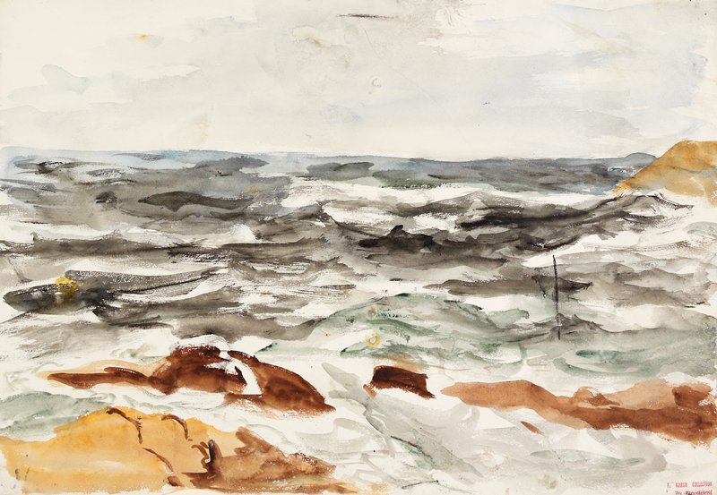 Seascape, Reginald Marsh, c. 1930